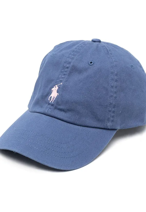 Polo Ralph Lauren basebollkeps med logotyp - Blå
