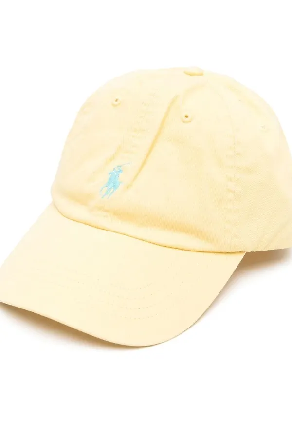 Polo Ralph Lauren basebollkeps med logotyp - Gul
