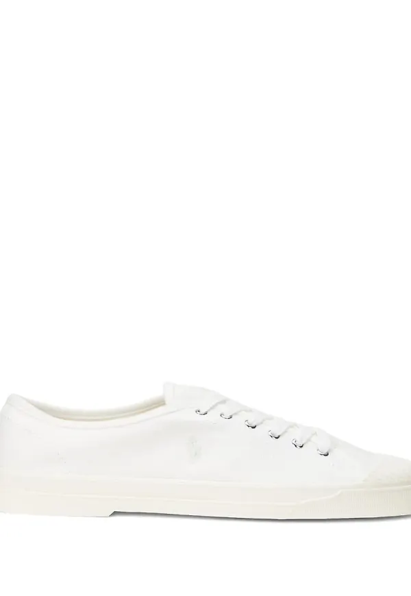Polo Ralph Lauren bomullssneakers - Vit