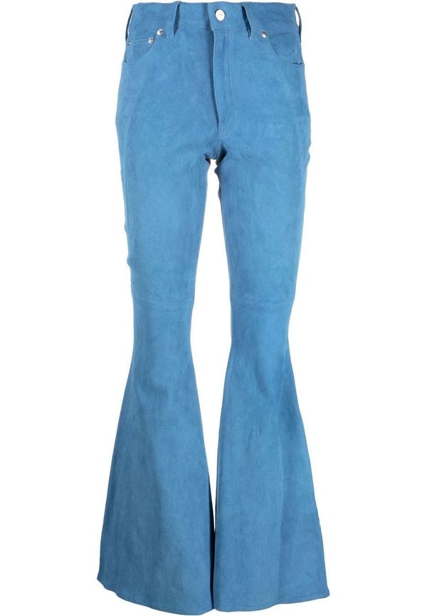 Polo Ralph Lauren byxor med hög midja - Blå