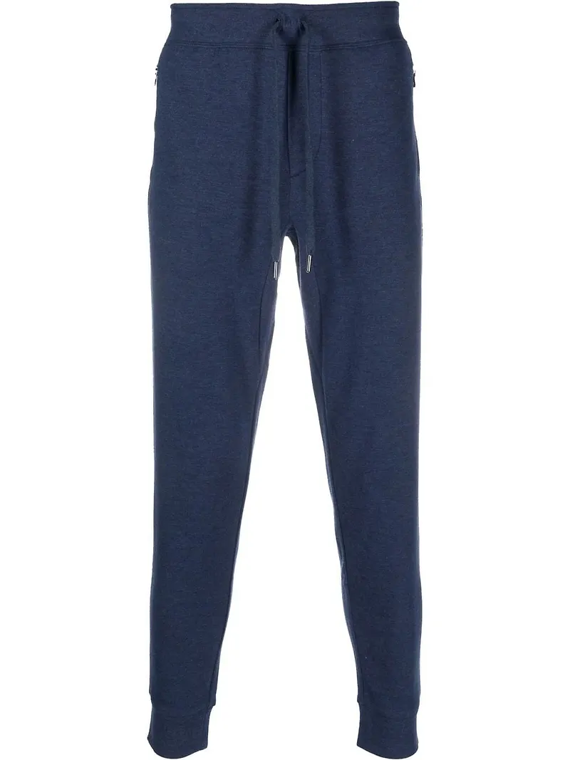 Polo Ralph Lauren dubbelstickade sweatpants - Blå