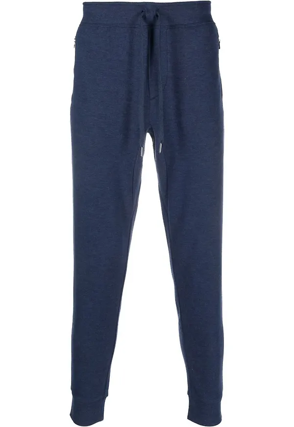 Polo Ralph Lauren dubbelstickade sweatpants - Blå