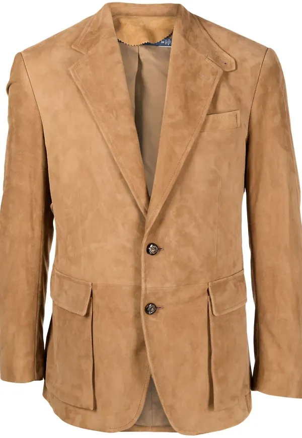 Polo Ralph Lauren enkelknäppt blazer - Brun