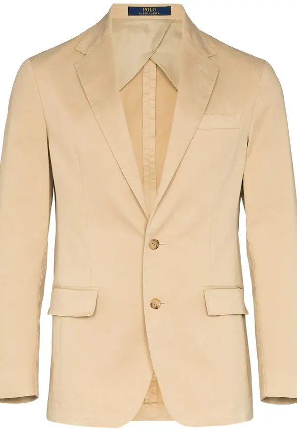 Polo Ralph Lauren enkelknäppt blazer - Neutral