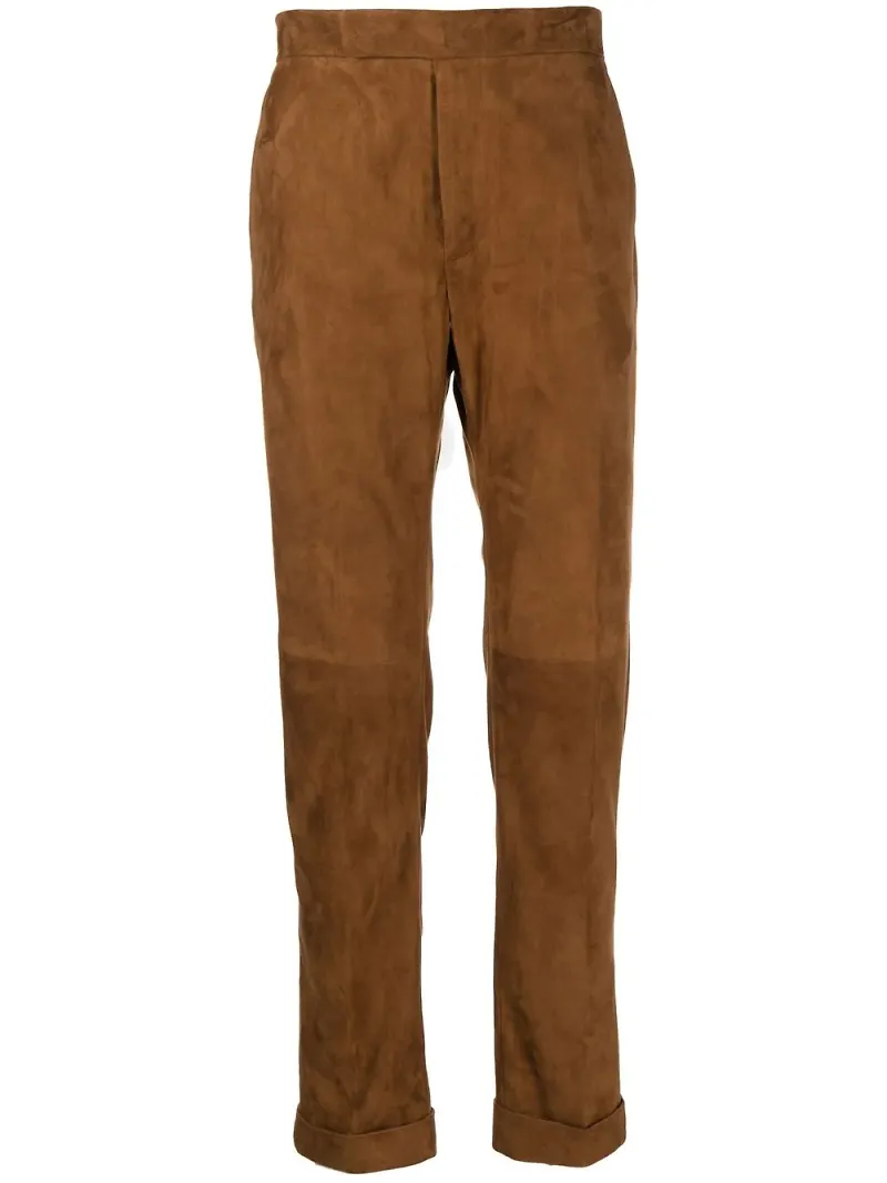Polo Ralph Lauren finbyxor i mocka - Brun
