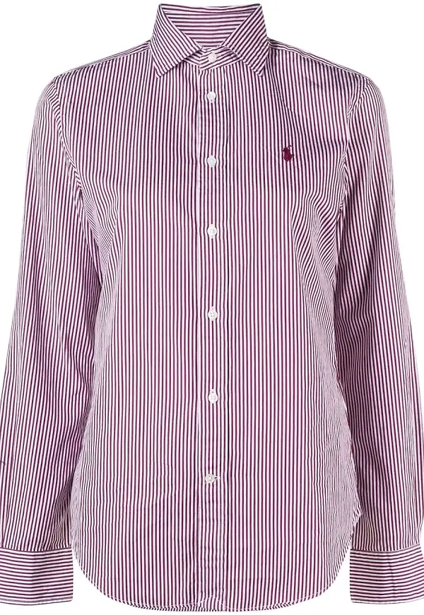Polo Ralph Lauren Georgia randig skjorta - Lila