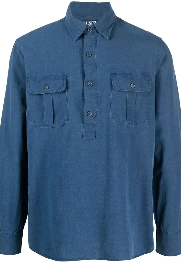 Polo Ralph Lauren jeansskjorta - Blå