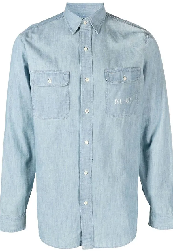 Polo Ralph Lauren jeansskjorta - Blå