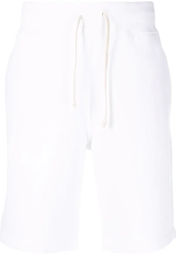Polo Ralph Lauren jerseyshorts med dragsko - Vit