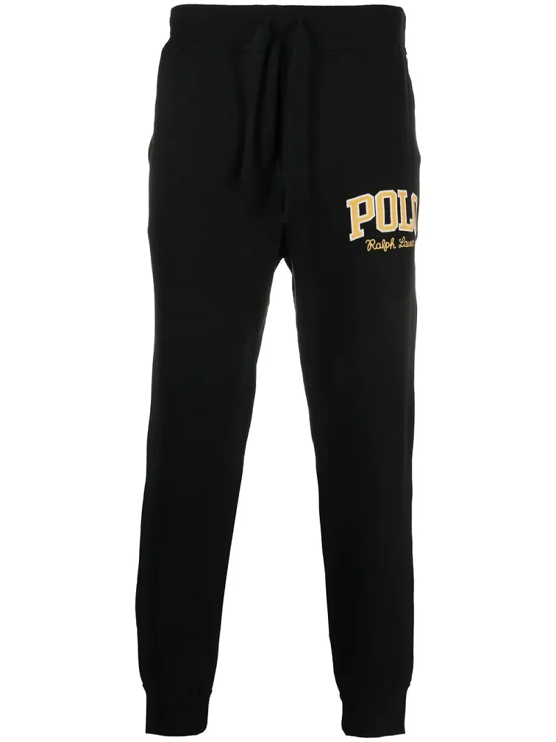 Polo Ralph Lauren joggingbyxor med logotypmärke - Svart