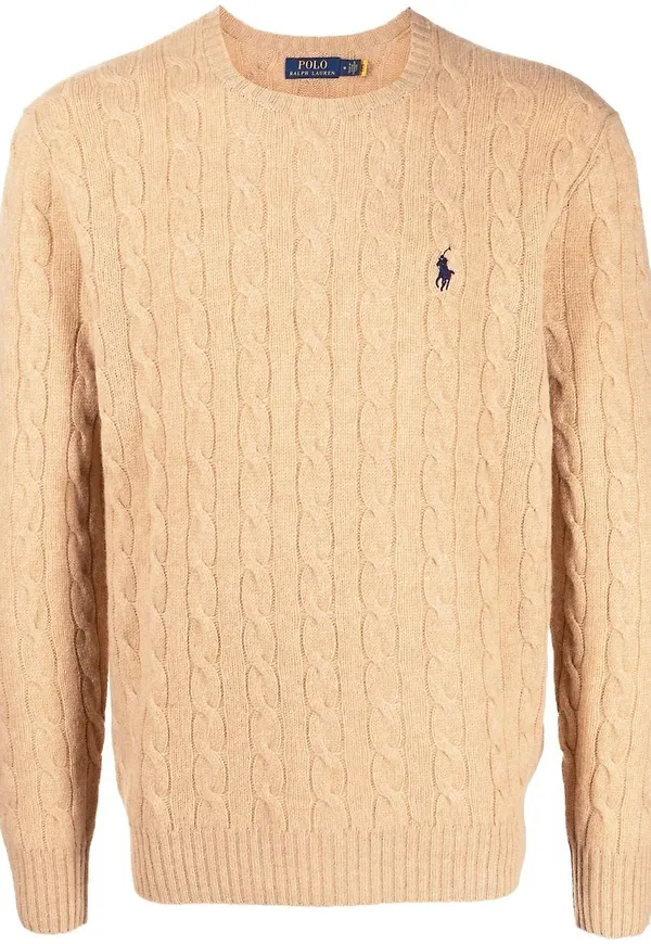 Polo Ralph Lauren kabelstickad tröja - Brun