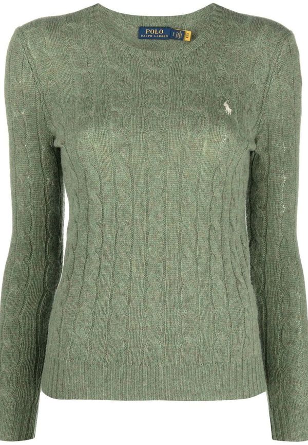 Polo Ralph Lauren kabelstickad tröja - Grön