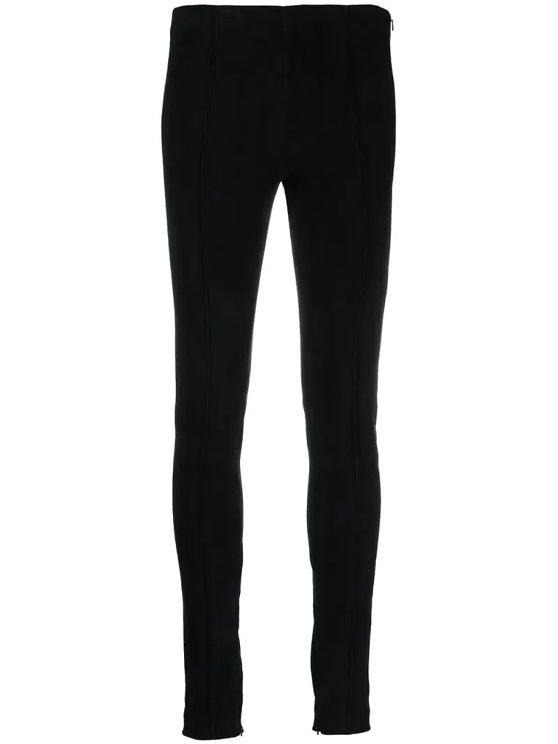 Polo Ralph Lauren leggings med dragkedja - Svart