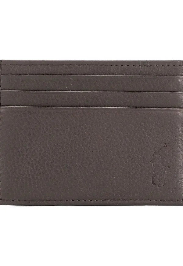 Polo Ralph Lauren logo cardholder - Brun