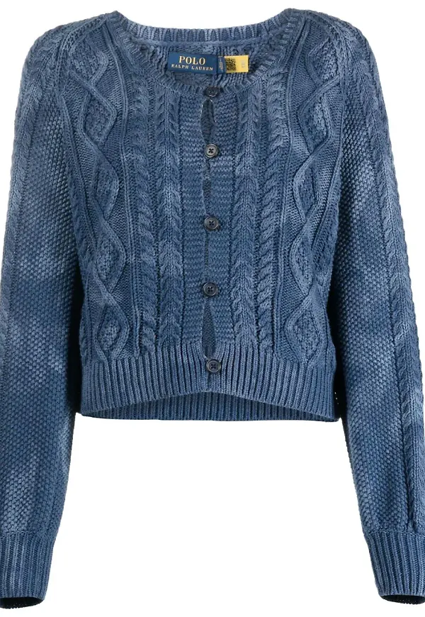 Polo Ralph Lauren långärmad kofta - Blå