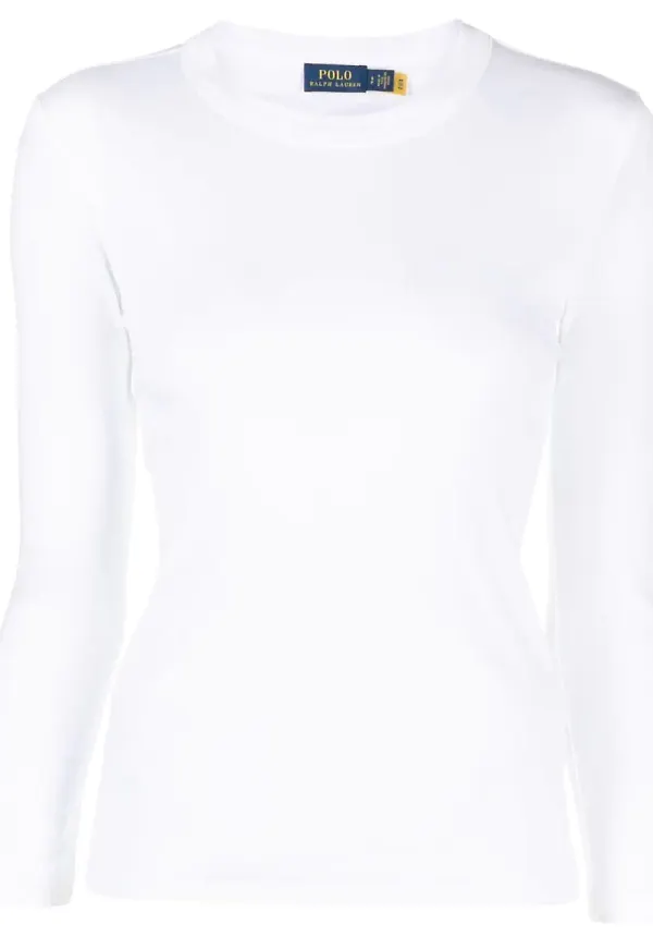 Polo Ralph Lauren långärmad t-shirt - Vit