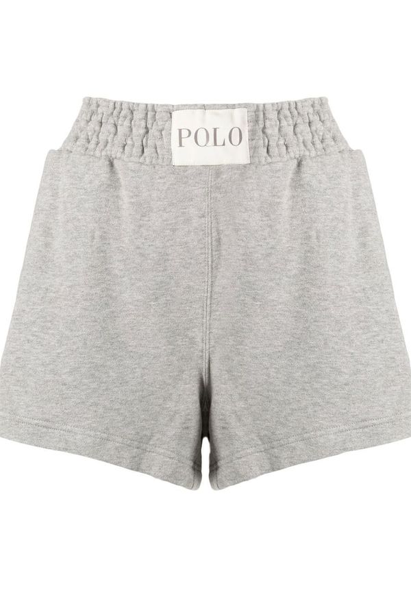 Polo Ralph Lauren mjukisshorts med logotypmärke - Grå