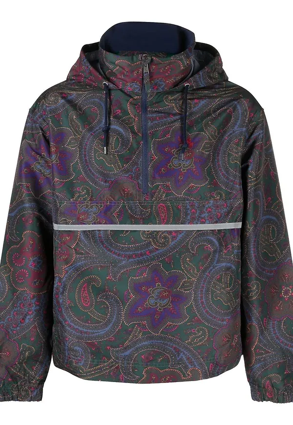 Polo Ralph Lauren paisleymönstrad vindjacka - Grön