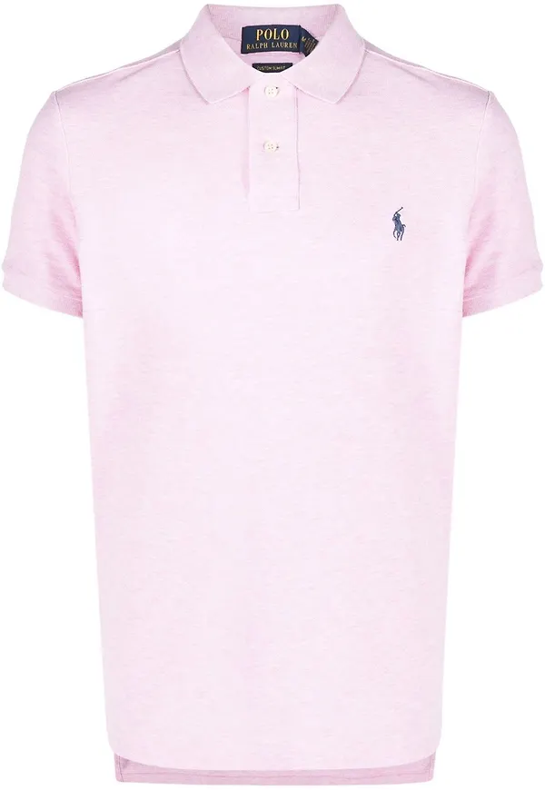 Polo Ralph Lauren pikétröja med broderad logotyp - Rosa