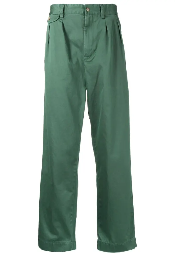 Polo Ralph Lauren plisserade chinos - Grön
