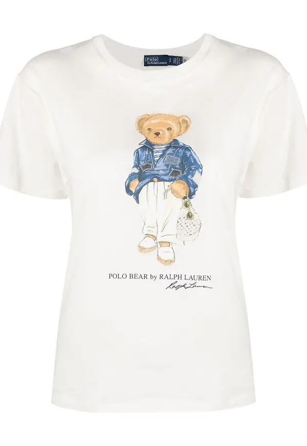 Polo Ralph Lauren Polo Bear t-shirt - Vit