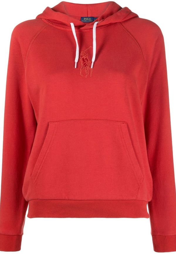 Polo Ralph Lauren Polo Pony hoodie - Röd