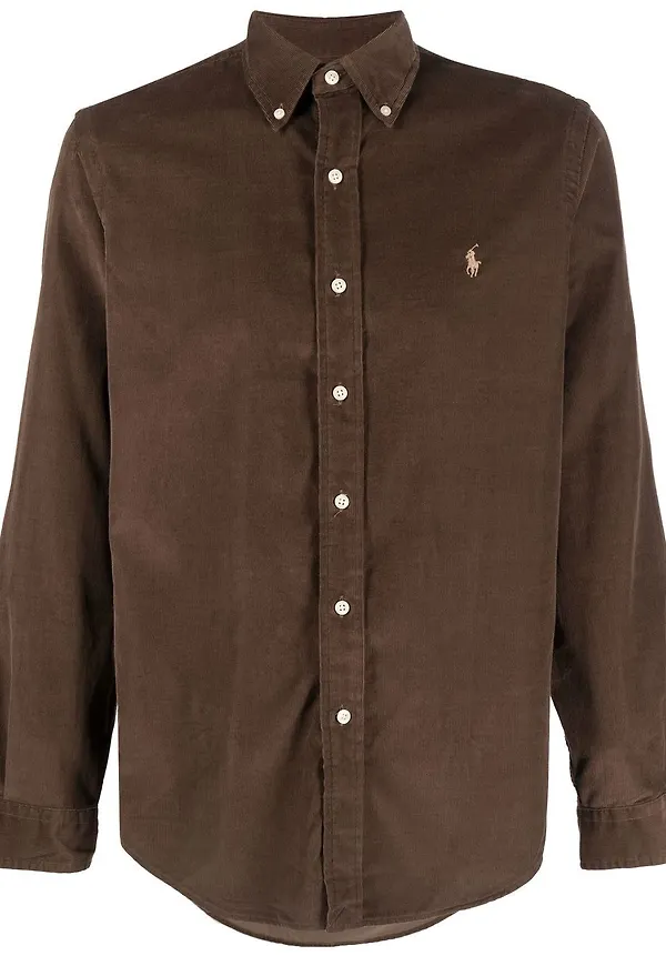 Polo Ralph Lauren Polo Pony manchesterskjorta - Brun