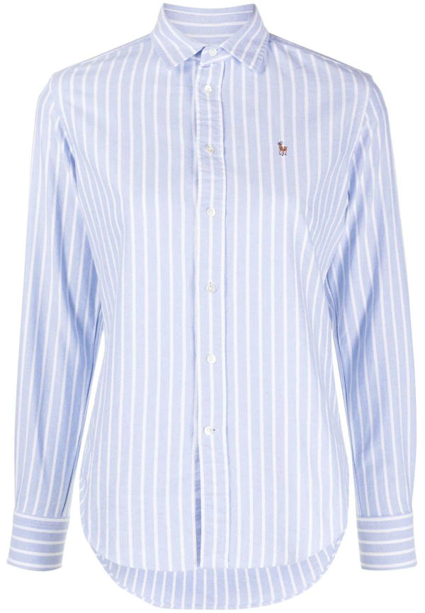 Polo Ralph Lauren Polo Pony randig t-shirt - Blå