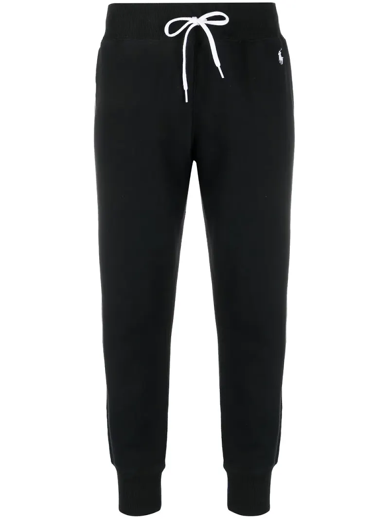 Polo Ralph Lauren Polo Pony trackpants i fleece - Svart