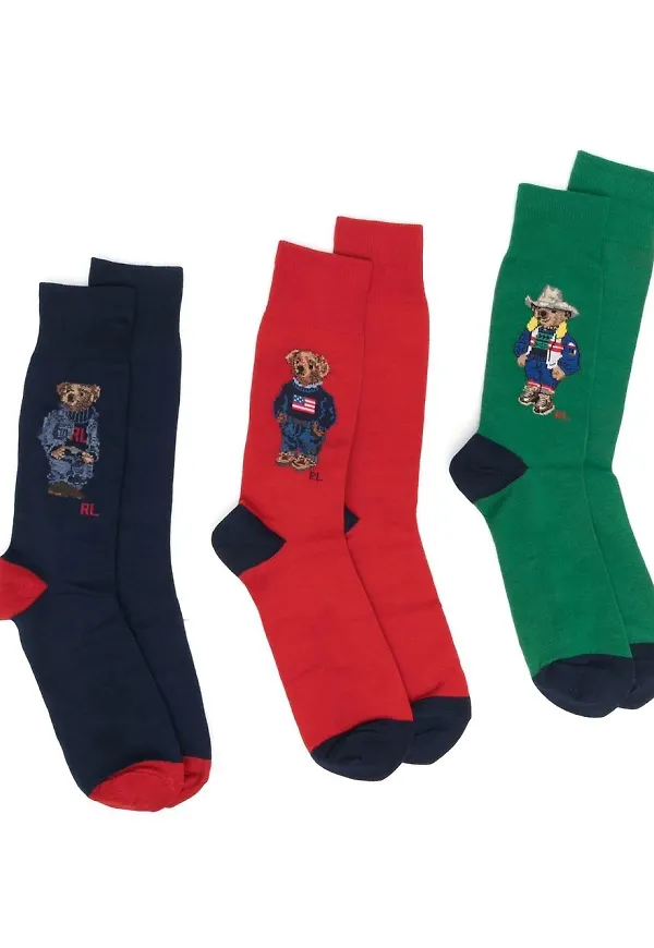 Polo Ralph Lauren presentask med rundad hals - Blå