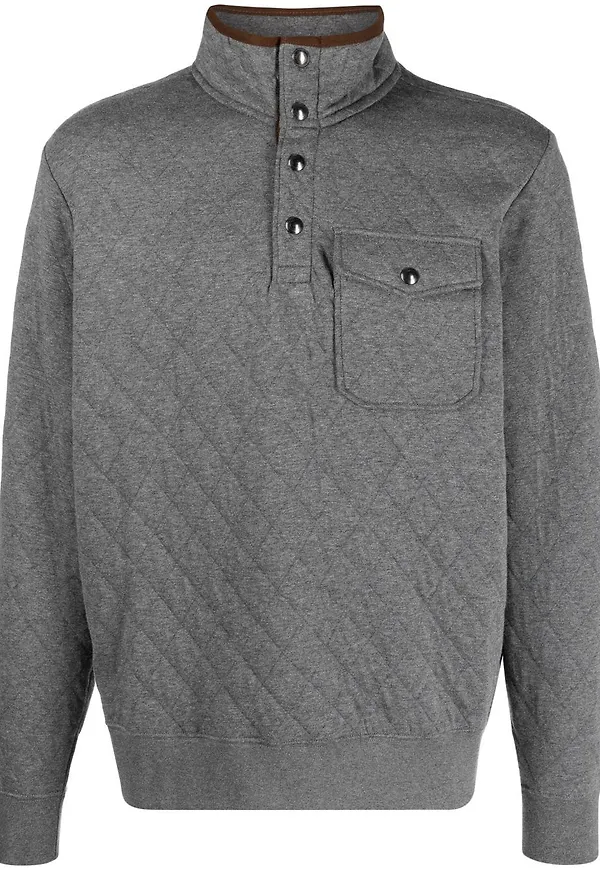 Polo Ralph Lauren quiltad pullover - Grå