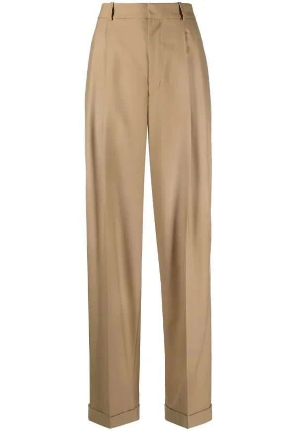 Polo Ralph Lauren raka byxor i stretch - Brun