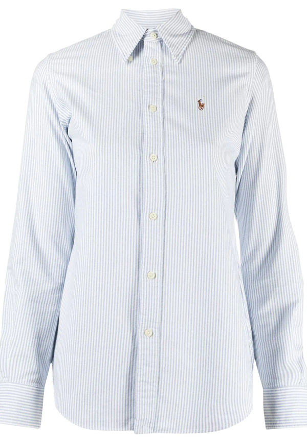 Polo Ralph Lauren randig Oxford-skjorta - Blå