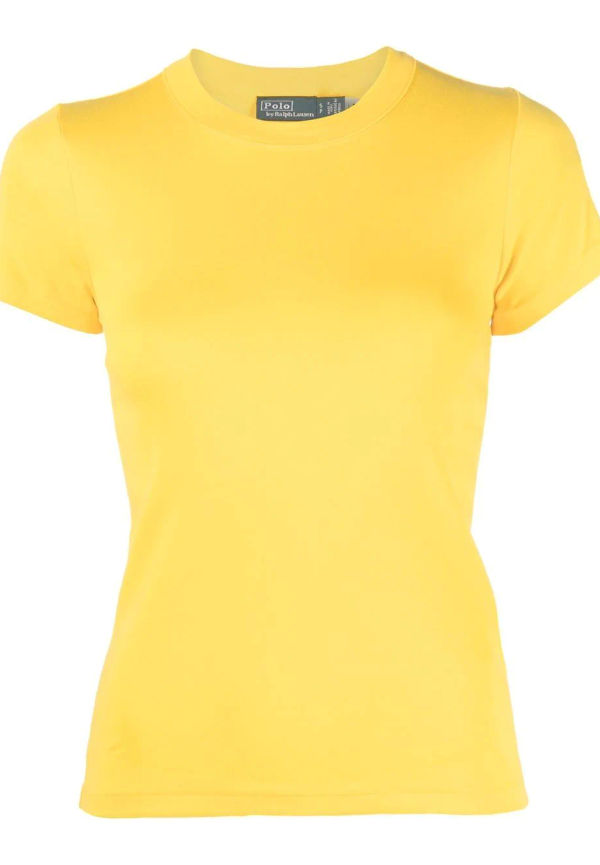Vit ralph lauren t shirt dam hot sale