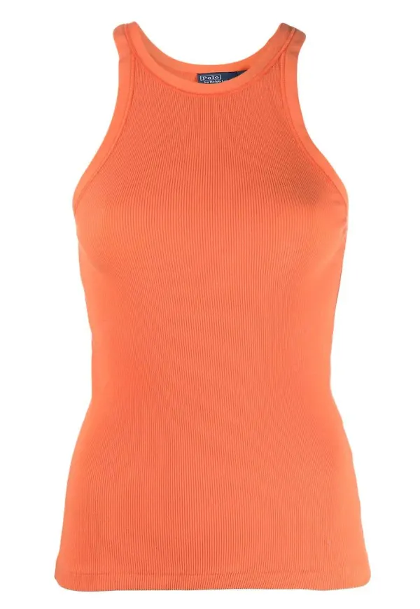 Polo Ralph Lauren ribbstickat linne - Orange