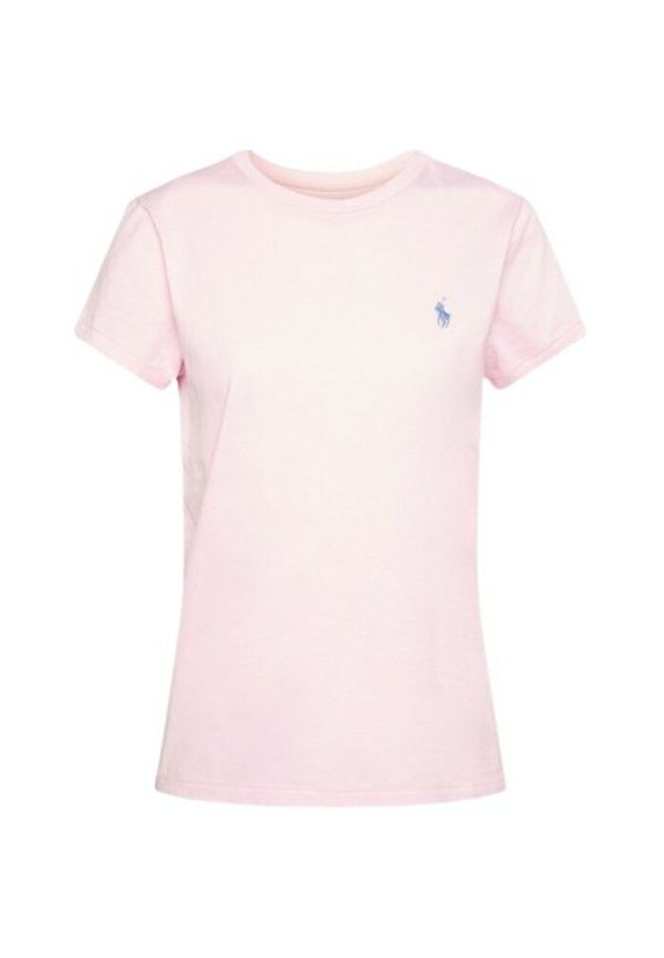 Polo Ralph Lauren Round-Neck T-Shirt Rosa, Dam