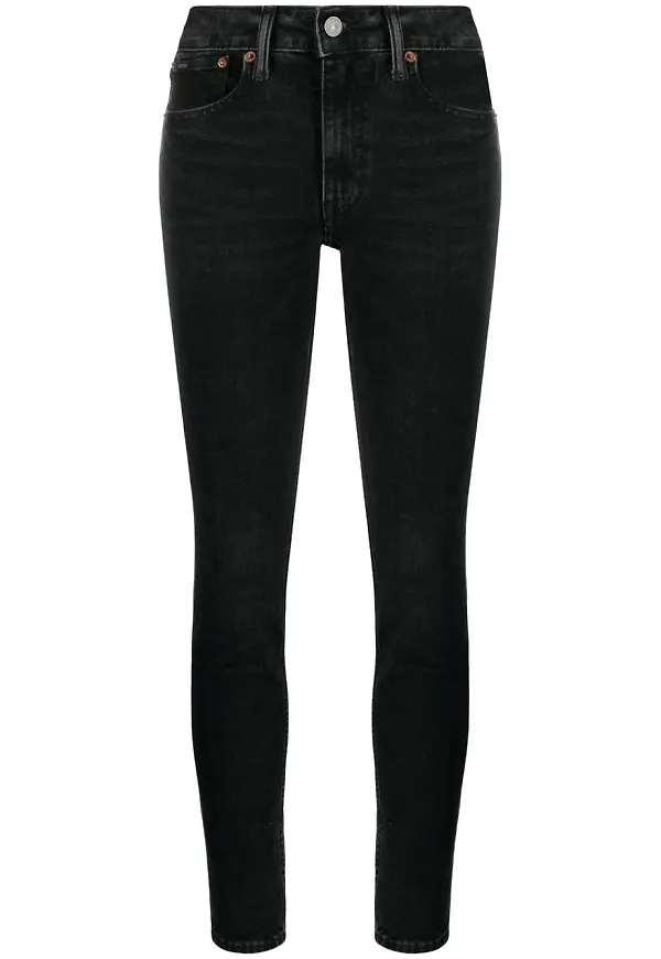 Polo Ralph Lauren skinny-jeans - Svart