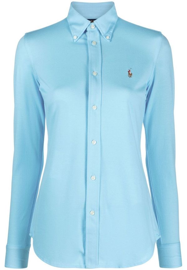 Polo Ralph Lauren skjorta med broderad logotyp - Blå