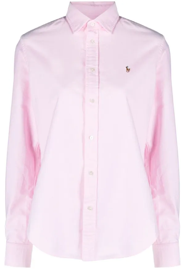 Polo Ralph Lauren skjorta med brodyr - Rosa