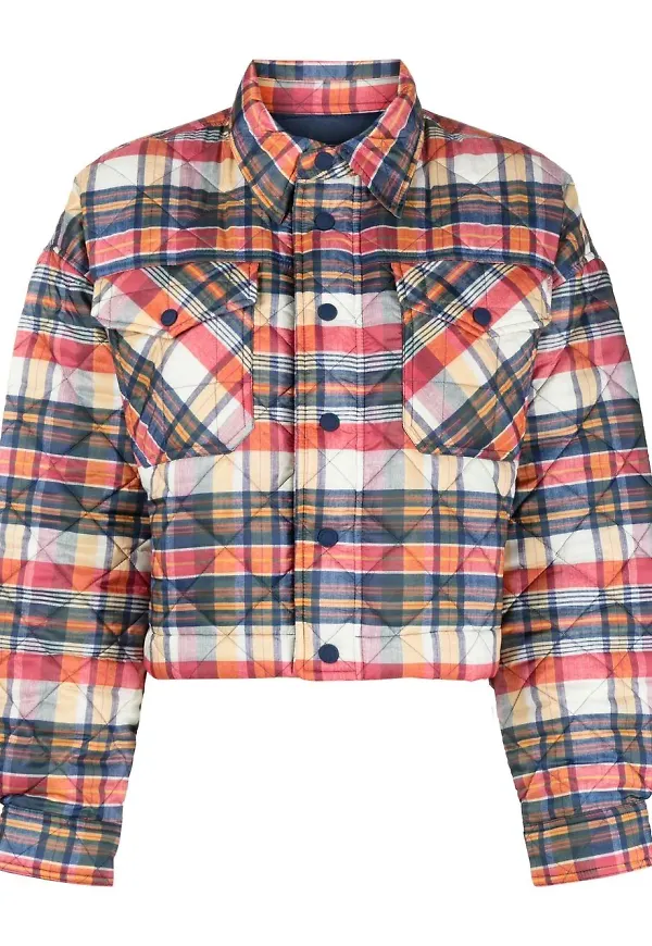 Polo Ralph Lauren skotskrutig bomberjacka - Orange