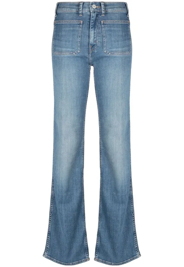 Polo Ralph Lauren stentvättade straight-jeans - Blå