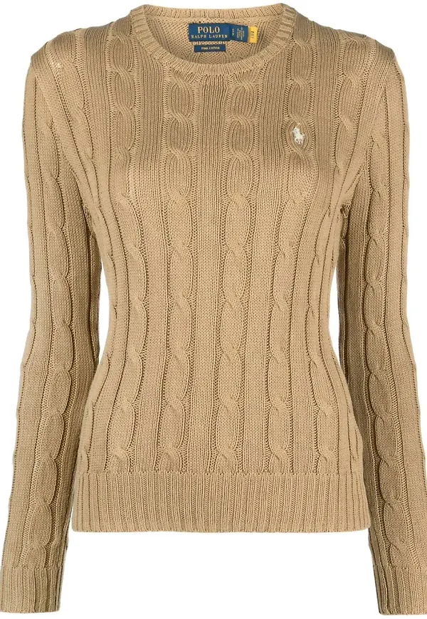 Polo Ralph Lauren stickad tröja - Neutral
