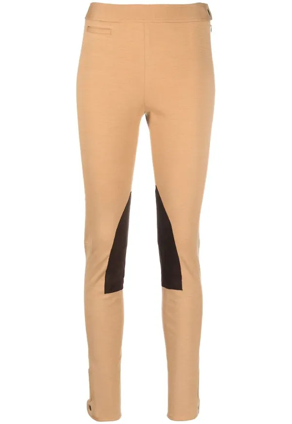 Polo Ralph Lauren stickade leggings - Brun