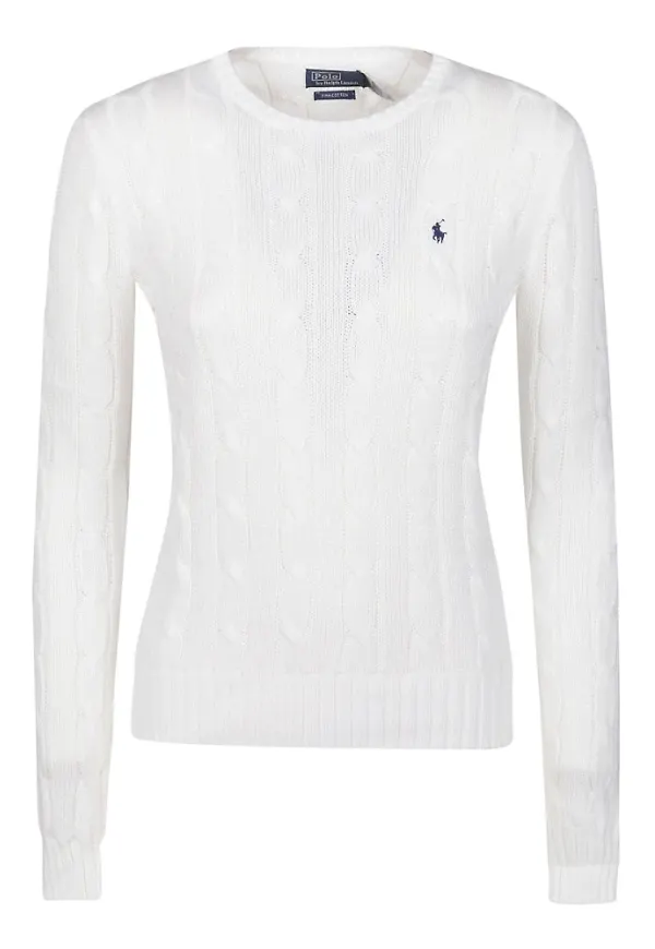 Polo Ralph Lauren Stickkläder Vit, Dam