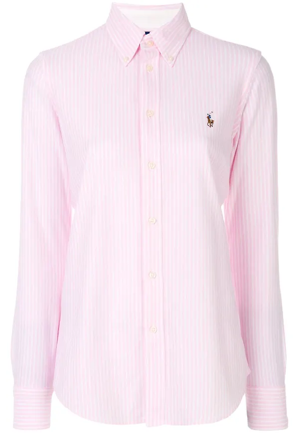 Polo Ralph Lauren striped oxford shirt - Rosa