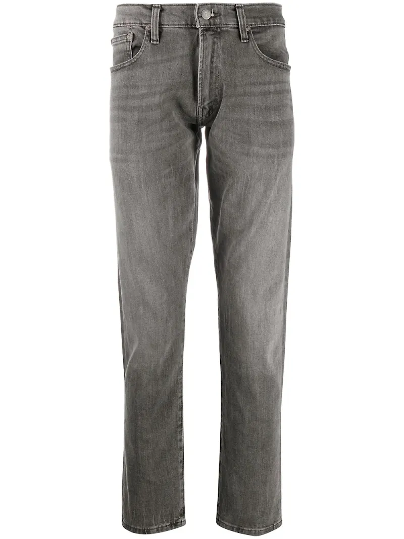 Polo Ralph Lauren Sullivan jeans med raka ben - Grå