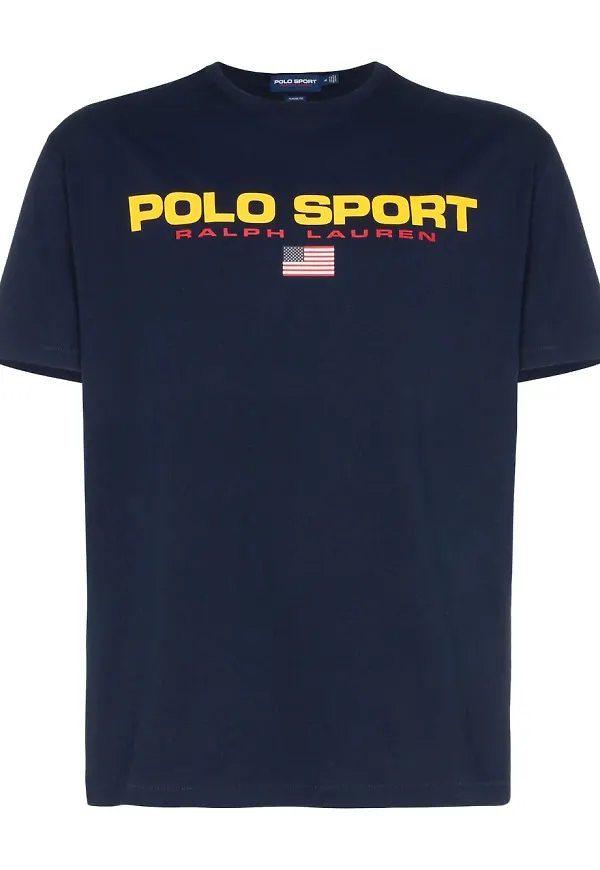 Polo Ralph Lauren t-shirt med logotyp - Blå