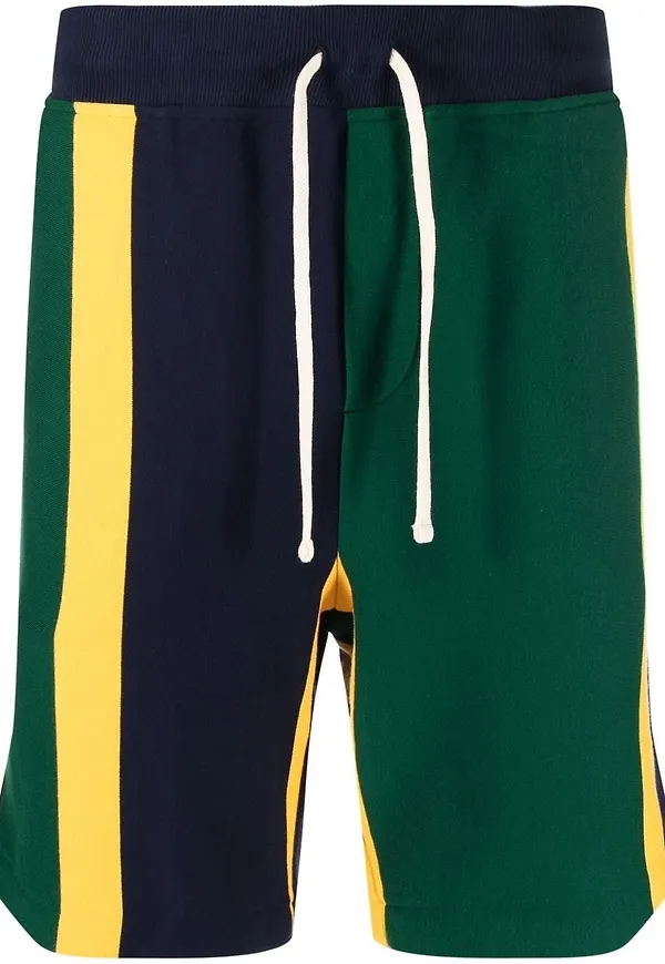 Polo Ralph Lauren träningsshorts med färgblock - Blå