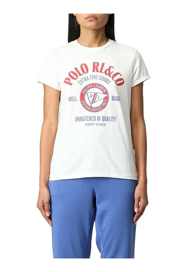 Polo Ralph Lauren Tshirt Vit, Dam