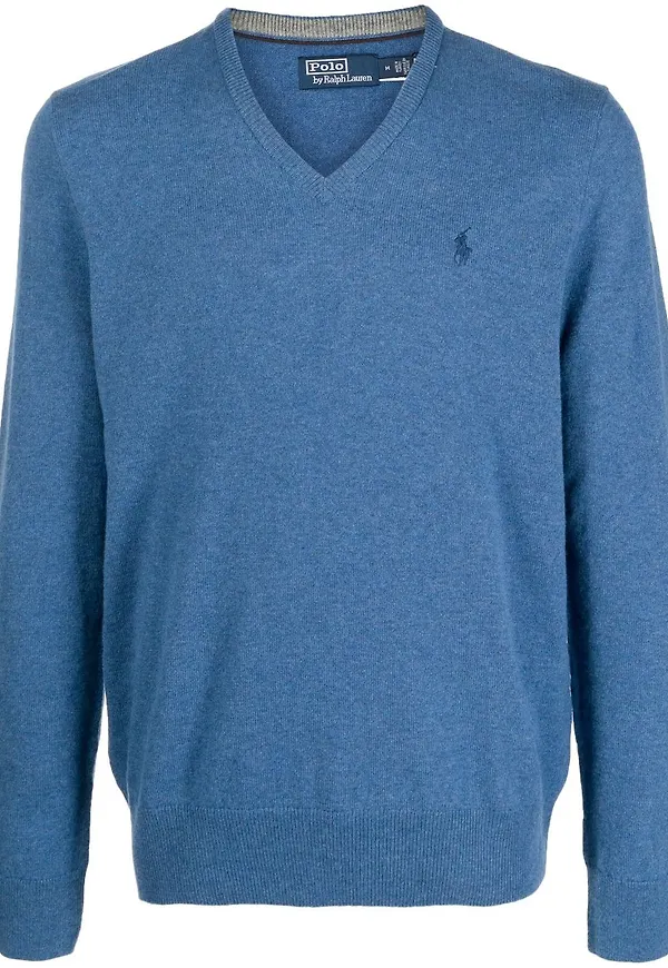Polo Ralph Lauren v-ringad tröja - Blå